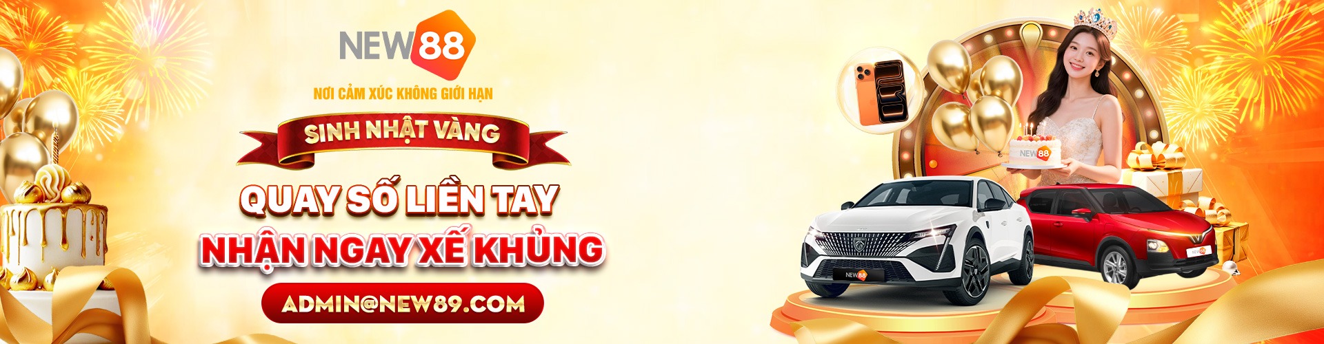 new88 quay số liền tay nhận ngay xế khủng